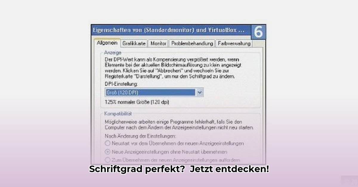 ein-schriftgrad